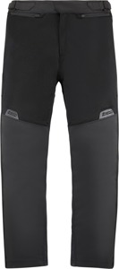 ICON Mesh AF Overpant Black Men's Large - Breathable overpant with full-length zippers