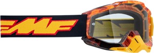 FMF Youth PowerBomb Spark Goggles Clear Lens - Clear lens youth goggles with anti-fog coating