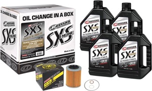 SxS Oil Change Kit - Synthetic 5W40 w/ PF-152 Filter - For Can Am Maverick X3