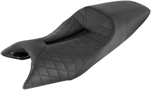 Track LS Leather Solo Seat Black Foam - For 19-20 Indian FTR1200