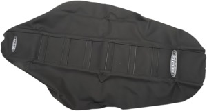 6-Rib Water Resistant Seat Cover - Black - For Kawasaki KX250F KX450F