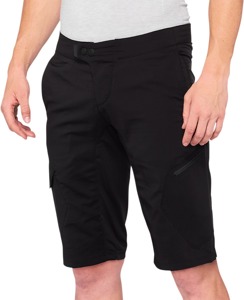 100% Men's Ridecamp Shorts, Black, Size 36