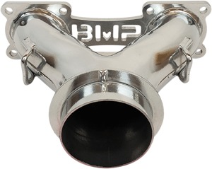 Performance Exhaust Y-Pipe Manifold Ceramic/Chrome - For 18-19 Arctic Cat M XF ZR 8000