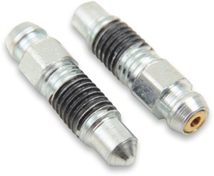 Speedbleeder 1/4-28 1.00" - Pair - Fits Early Harley w/ 1/4" Brake Bleeders