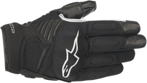 Faster Motorcycle Gloves Black Small