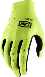 100% Men's Sling MX Gloves Flo Yellow XL for Motocross/Enduro