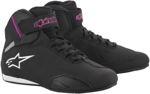 Women's Sektor Street Riding Shoes Black/Pink/White US 10.5