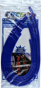 FreeFlo 4-Stroke Carb Vent Hose Kit - Blue