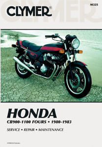 Shop Repair & Service Manual - Soft Cover - For 1980-1983 Honda Fours CB900, CB1000 & CB1100