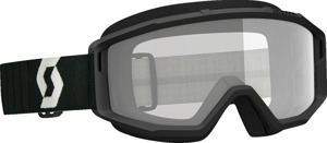 Scott Primal MX Goggle Black/Grey with Clear Lens for Unisex Adults