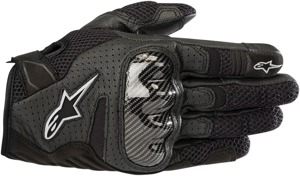 Women's SMX1 Air V2 Street Riding Gloves Black Small