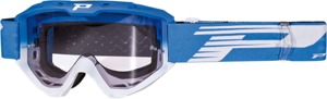 3450 Light Blue / White Riot OTG Goggles - Light Sensitive Lens