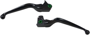 Hydraulic Brake/Clutch Lever Set Matte - Black - For 14-16 HD FLHTCUTG FLRT