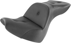 Explorer RS 2-Up Seat - Black - For 18-20 Harley FXBR/S