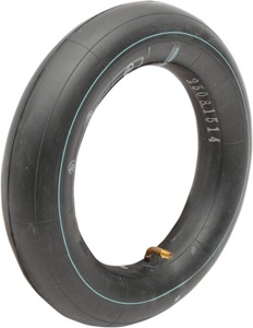 Standard Inner Tube w/90 Degree Bend Short Valve - 3.50-10 & 4.00-10 - TR-87 Threaded Metal Valve Stem