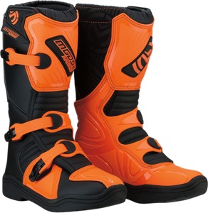 M1.3 Boots - Black & Orange Youth Size 3