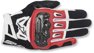 SMX-2 V2 Air Carbon Motorcycle Gloves Black/Red/White X-Large