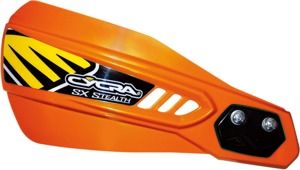 Orange Primal Stealth Handshields - Complete Handguard Racer Pack