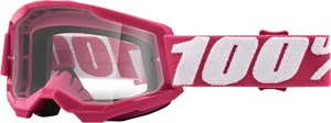 Strata 2 Pink "Fletcher" Junior Goggles - Clear Lens