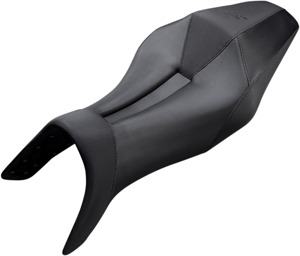 Gripper Carbon Fiber Look 2-Up Seat - Black - For Yamaha FZ-09 MT-09