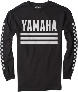 Men's Yamaha Racer Long Sleeve Tee - Yam Racer Ls Tee Blk Md