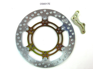 280mm Oversize Front Brake Rotor Kit - For 89-95 Suzuki RM125/250 & RMX250