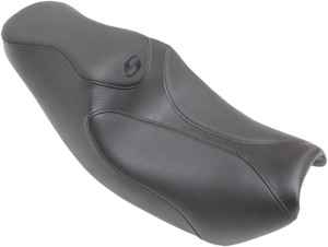 Street Stitched 2-Up Seat - Black - For 15-20 Harley XG500 XG750 Street