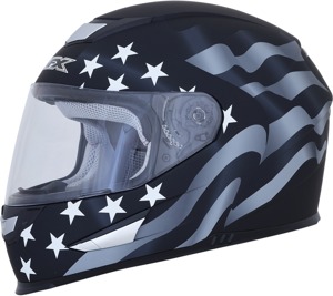 FX-99 Full Face Street Helmet Black Small