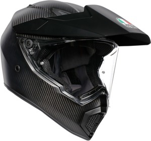 AX9 Full Face Offroad Helmet Matte Carbon Black Medium/Large