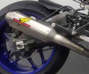 Full Titanium Exhaust System w/ 265mm Silencer - For 15-22 Yamaha R1