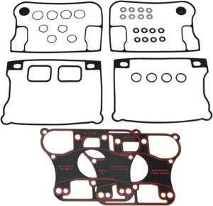 Metal base and rocker box gasket kit - for 92-99 Evolution Big Twin