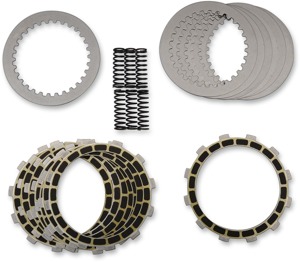 Dirt Digger Carbon Fiber Complete Clutch Kit - For 07-13 Yamaha YZ450F