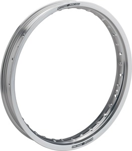 70-R Series 1.60X21 Front Rim 36 Hole Silver - For Honda CR & CRF 125-500