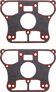 Replacement Lower Rocker Box Cover Gaskets - Left & Right - Replaces 16779-84 & 16779-84-X for 84-99 EVO Big Twins