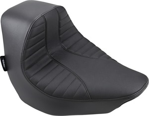 EZ Mount Scorpion Stitched Vinyl Solo Seat Low - For 18-21 Harley FLFB