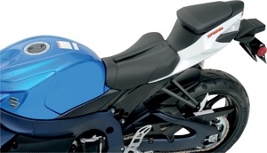 Track CF Plain Solo Seat Black Gel - For 11-18 Suzuki GSXR600 GSXR750