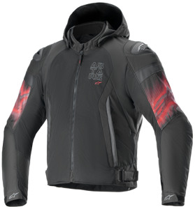 Alpinestars Zaca Air Venom Jacket Black/Red 2XL - Zaca Air Venom Jacket For 2XL