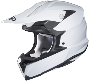 i50 Solid White Off-Road Helmet X-Small