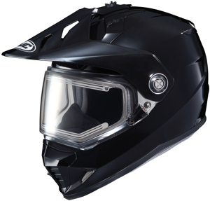 DS-X1 Matte Black w/Electric Shield Dual-Sport Helmet X-Small