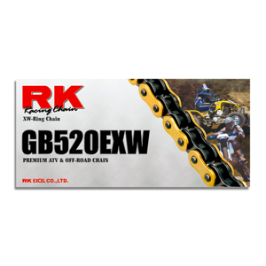 RK Chain GB520EXW Clip Link - Gold