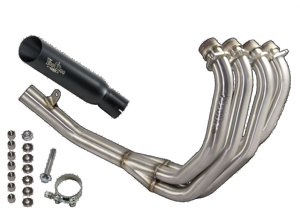 Black Shorty Full Exhaust - For 93-99 Honda CBR900RR