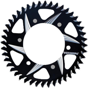 Cat5 Rear Aluminum Sprocket Black 45T 530 - For 01-14 Suzuki Triumph