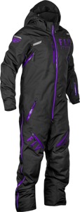 Fly Racing Cobalt Shell Monosuit Black/Purple, Small - Monosuit in Black/Purple, Size Small