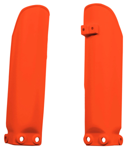 Lower fork Guards - Orange - For 09-19 KTM 65 SX