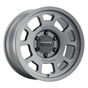 MR705 17x8.5 0mm Offset 6x5.5 106.25mm CB Titanium Wheel