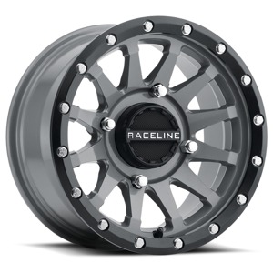 Trophy Wheel 4/156 15X6 5+1 +40MM Black/Grey