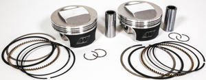 Wiseco Tracker Piston Kit +.020 8.5:1 Flattop for 1340 Evo