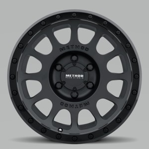 MR305 NV 17x8.5 0mm Offset 5x5 94mm CB Double Black Wheel