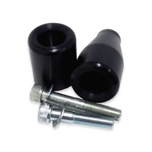 No Cut Black Frame Sliders - Yamaha R1