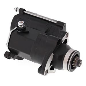 High Torque Starter For 6 Speed Trans - 1.4Kw - Black - H-D Big Twin